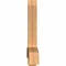 Ekena Millwork Bellingham Timber Gable Bracket, Western Red Cedar, 60"W x 38"H x 5 1/2"D x 5 1/2"F, 15/12 Pitch GBW060X38X0606BEL00SWR - alternate 3